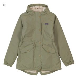 Patagonia Girls’ Insulated Isthmus Parka Coat Jacket | Size S (7/8)